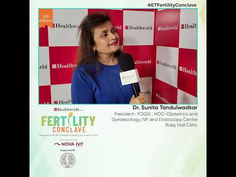 Dr. Sunita Tandulwadkar shares her valuable insights at the #ETFertilityConclave