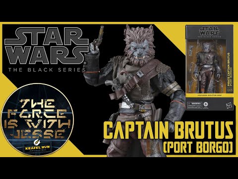 PIRATE CAPTAIN BRUTUS (PORT BORGO) - STAR WARS THE BLACK SERIES - SKELETON CREW