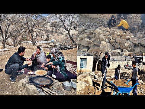 Reconstruction of the sheep house, design, construction and improvement of nomadic living conditions