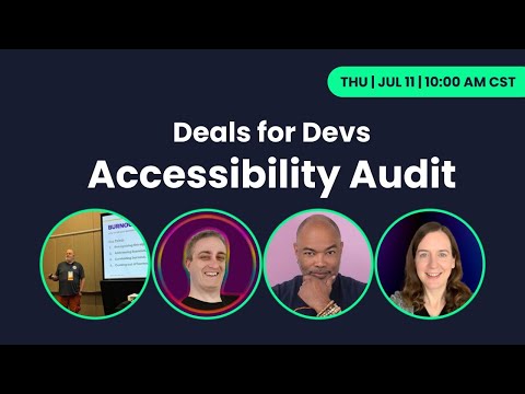 Accessibility Audit on Deals for Devs