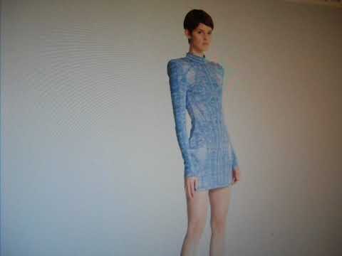 Discover Why the Balmain Short Jacquard Knit Dress with Denim Effect Is.. #shopping #fashion #luxury