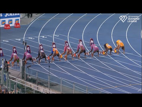 Men's 100m (2024 Rome Diamond League)