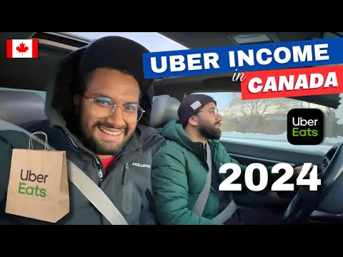 UBER CANADA INCOME  in 2024 🇨🇦