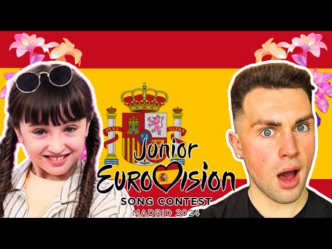 LET’S REACT TO SPAIN’S ENTRY FOR JUNIOR EUROVISION 2024 | CHLOE DELAROSA - COMO LA LOLA