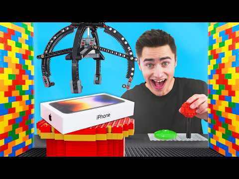 LEGO Claw Machine vs iPhone!