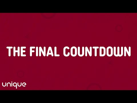 Europe - The Final Countdown (Lyrics)