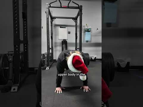 6 Exercises of Christmas - Day 5: Front Leaning Rest with Jenny! 🎄 #shorts #CoreStrength #OPEX