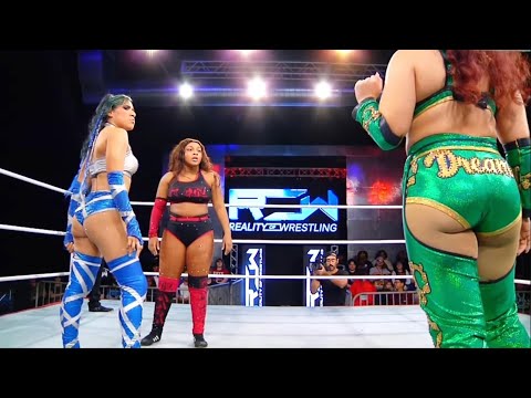 Kiah Dream vs Tiffany Nieves vs Maya World [FULL MATCH] Reality Of Wrestling