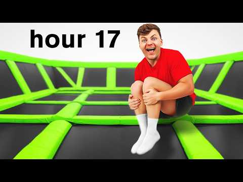 I Survived The World’s Toughest TRAMPOLINE Challenges!