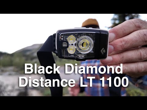 Black Diamond Distance LT 1100 Headlamp - Hands On Overview