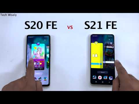 SAMSUNG S20 FE vs S21 FE - Speed Test