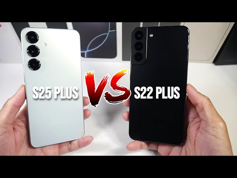 Samsung Galaxy S22 Plus VS Samsung Galaxy S25 Plus! (Camera Comparison, PUBG & Display & Speed)