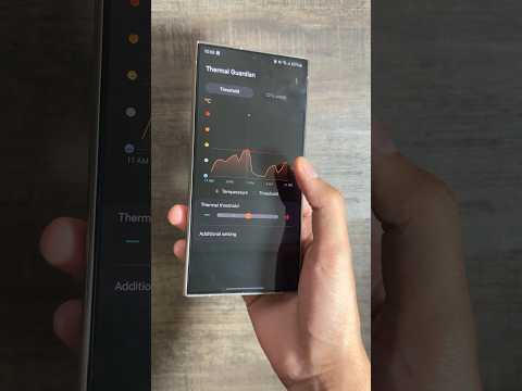 Galaxy S24 Ultra 🔥 Measure Temperature of Phone! 🌡️       #shorts