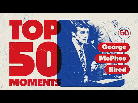 Capitals Top 50 Moments | George McPhee Hired