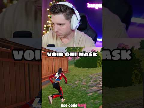 The Void Oni Mask!! New movement! 🔥 #fortnite #fortniteclips #fortnitecomunity #EpicPartner