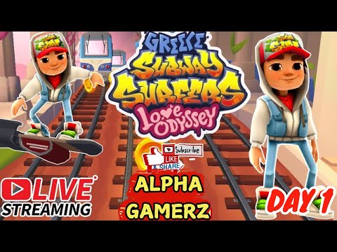 Subway Surfer Gameplay Live #shorts Day-1 #subwaysurfers