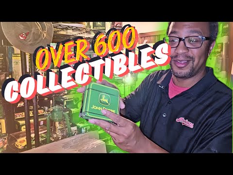 Huge Collection For Auction John Deere Caterpillar Hot Wheels NASCAR