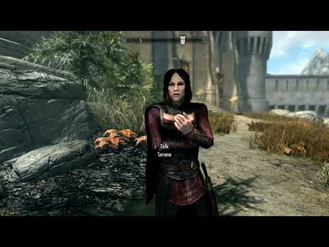 Secret Scene If Bring Serana to the Fort Dawnguard, BEFORE the Castle Volkihar