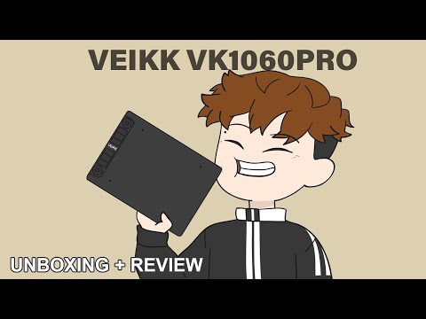 SAMAHAN NYOKO MAG DRAWING | Veikk VK1060Pro Unboxing + Review