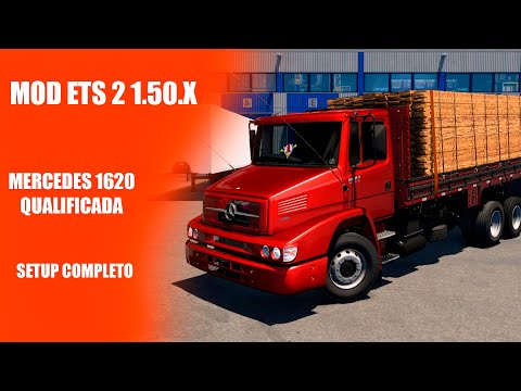 Tunei a Mercedes 1620! - Mod Euro Truck Simulator 2 1.50 #18