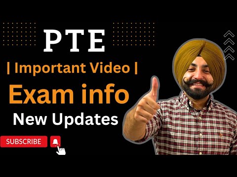 PTE exam new updates, Exam information ( Gurwinder Sir )