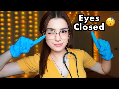 ASMR Nurse Exam but EYES CLOSED 👀 Follow my Instructions 🩺 Medical ASMR for Sleep ~