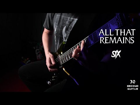 RiffOfTheWeek #17 All That Remains - Six with Tabs