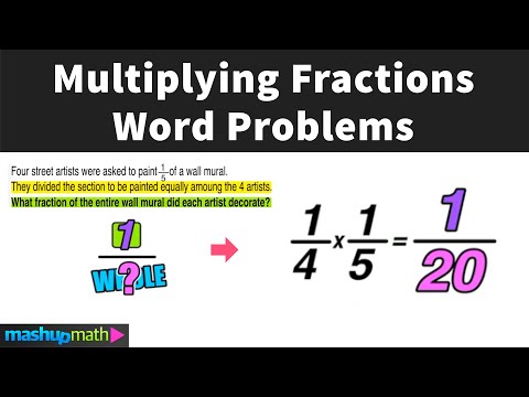 Multiplying Fractions Word Problem Practice