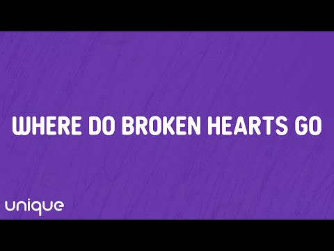 Whitney Houston - Where Do Broken Hearts Go (Lyrics)