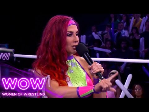 Santana Garrett wants Gold! | WOW - Women Of Wrestling