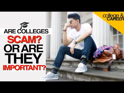 Are Colleges a SCAM? Watch THIS VIDEO Before Going to a College