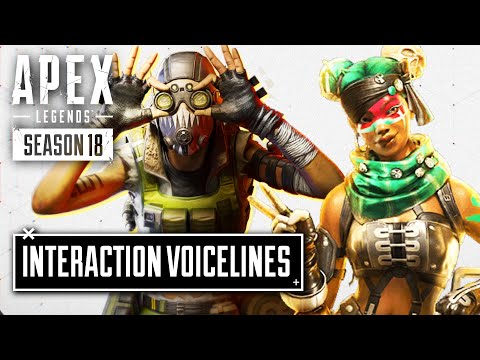 *NEW* OCTANE and LIFELINE Interaction Voicelines - Apex Legends Season 18