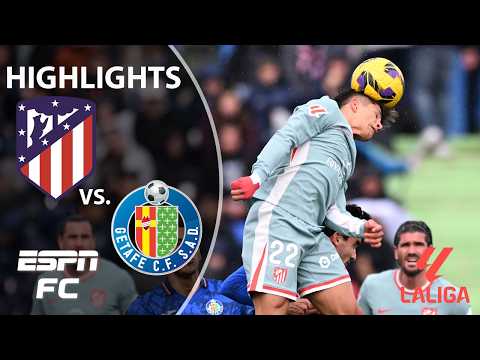 🚨 LATE-MATCH DRAMA 🚨 Atletico Madrid vs. Getafe | LALIGA Highlights | ESPN FC