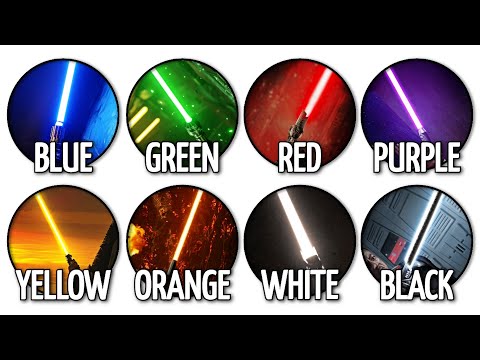 Every Lightsaber Color Meaning Explained in 10 Minutes