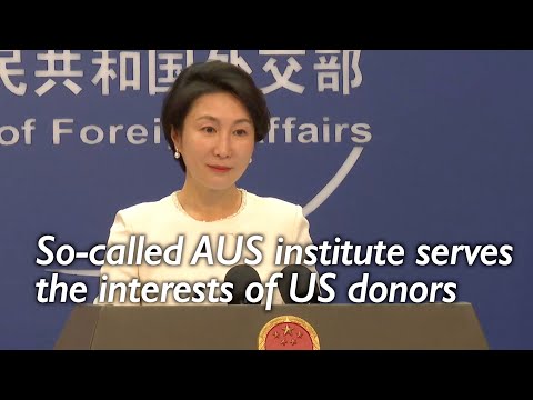 China exposes AUS ASPI, which's propagated a long list of lies against China to serve its US donors