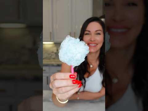 Homemade Cotton Candy #summerrecipes #cottoncandy #jollyranchers