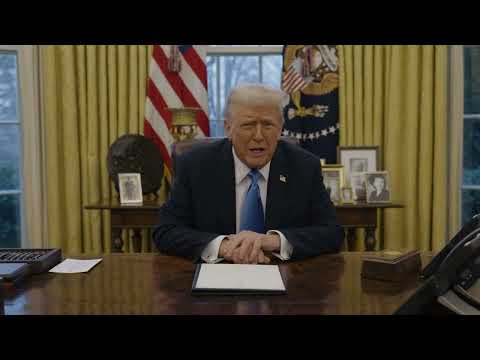 President Trump Delivers a Message to the People of Jordan