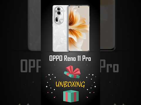 Here's a quick unboxing of the soon-to-be-launched OPPO Reno 11 Pro #oppo #oppoindia #opporeno