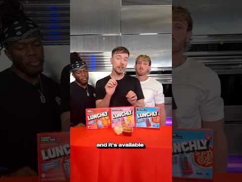 Logan Paul Lunchly VS Lunchables #loganpaul #ksi #mrbeast #drinkprime #lunchly #prime #shorts #fyp