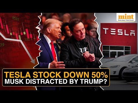 Tesla’s Worst Day In Years: Is Elon Musk Losing Control? | Cyberattack On X | Tesla M-Cap Down $800B