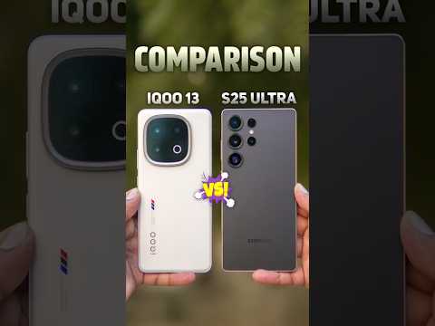 Samsung S25 Ultra vs IQOO 13 Camera Comparison 📸 #shorts #iqoo13 #samsungs25ultra