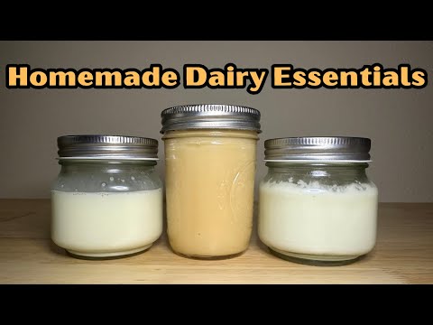 Homemade Essentials: Easy Heavy Cream, Sweetened Condensed Milk & Evaporated Milk