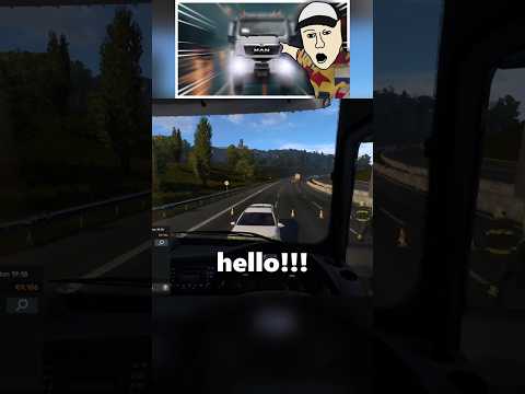 Cheeks of steel (Euro Truck Simulator 2) #truck #trucker #crash #funny #gaming