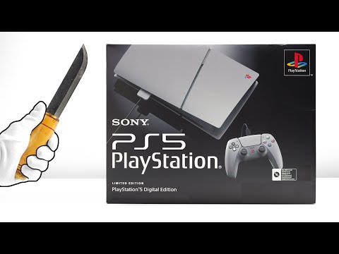 The Best PS5 Slim Limited Edition Unboxing! (30th Anniversary Collection)