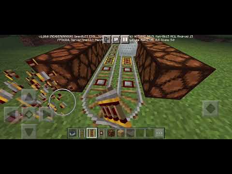 Minecraft 1.20 Developer Edition: Railway lights