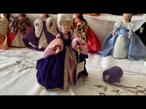 Peggy Nisbet dolls - how to reattach arms, and a fix for a damaged petticoat.