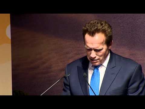 Arnold Schwarzenegger talks about Sustainia