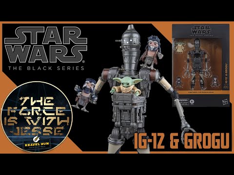 IG-12 & GROGU - STAR WARS THE BLACK SERIES