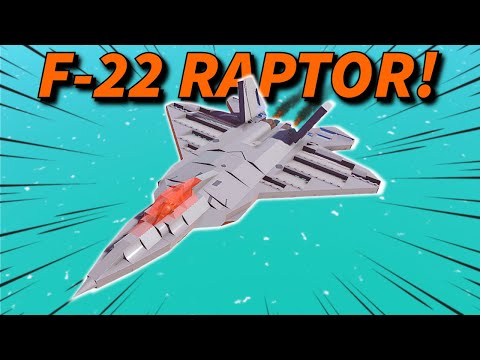 Using my NEW F-22 Raptor to take out Public servers! | Trailmakers