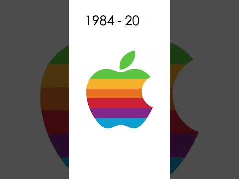 Apple Logo Evolution #shorts